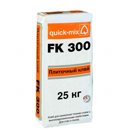 Плиточный клей, стандартный Quick-Mix FK 300