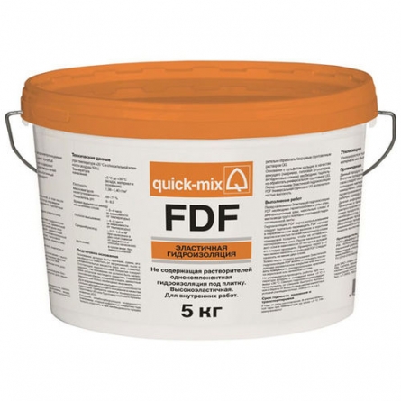 Эластичная гидроизоляция Quick-Mix FDF