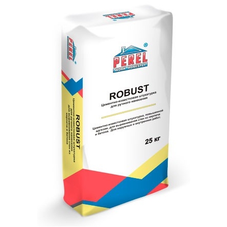 Цементно-известковая штукатурка Perel Robust 0515 