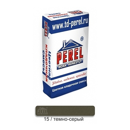 Цветная кладочная смесь Perel SL Темно-серая
