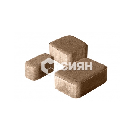 Тротуарная плитка «КЛАССИКО» Цветная (П17-6)