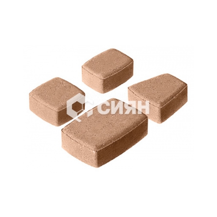 Тротуарная плитка «КЛАССИКО» Цветная (П17-5)