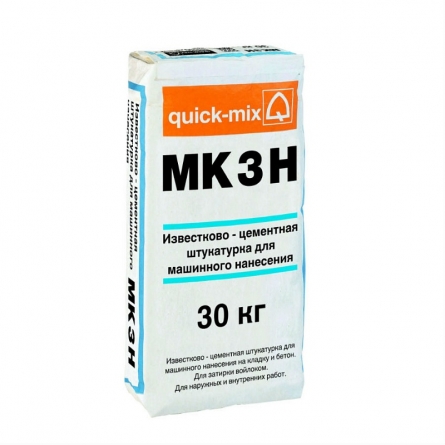 Известково-цементная штукатурка Quick-Mix MK 3