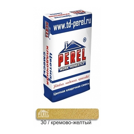 Цветная кладочная смесь Perel SL Кремово-желтая