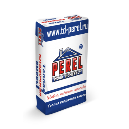 Теплоизоляционная кладочная смесь Perel TKS 8020 Летняя 